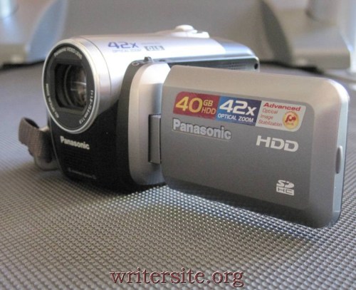 Why is the story called "Still Photo" if the photo is of a camcorder?